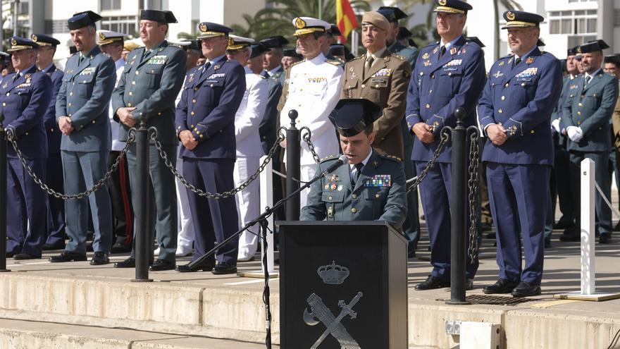 Toma de posesión del coronel jefe de la Comandancia de Guardia Civil