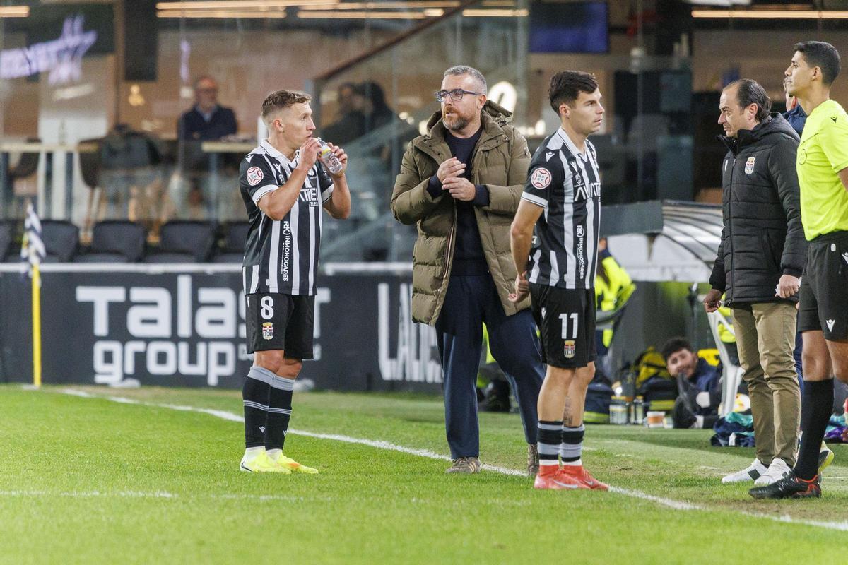 Javi Rey, en el duelo ante el Europa