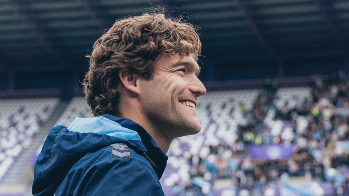 Marcos Alonso, muy feliz en Vigo