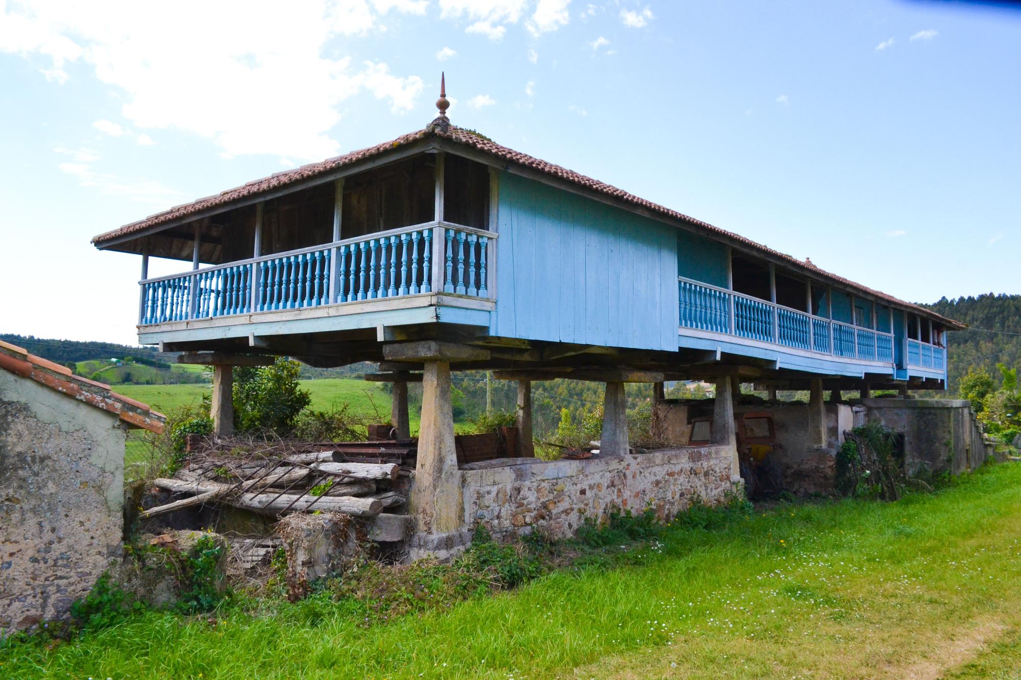 Las paneras más grandes de Asturias.