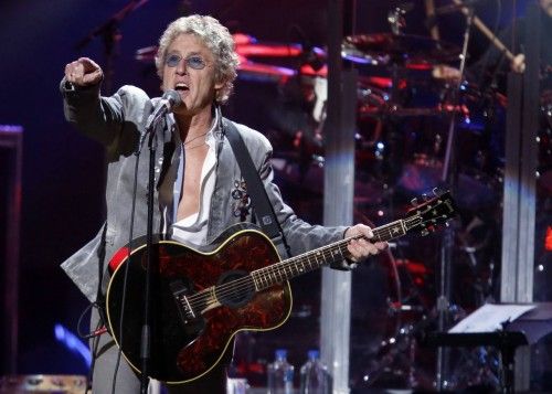 Roger Daltrey of The Who performs during the "12-12-12" benefit concert for victims of Superstorm Sandy at Madison Square Garden in New York