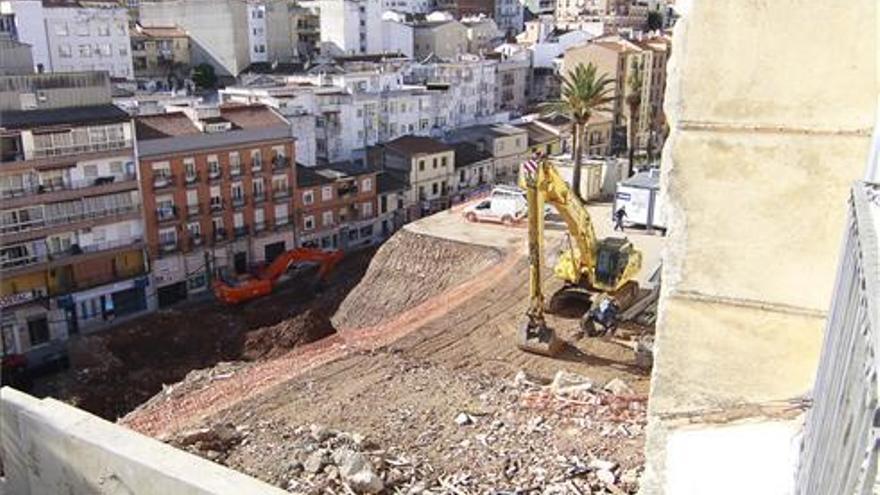 Las obras del Helga de Alvear en Cáceres se reiniciarán esta semana