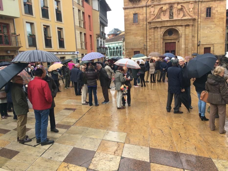 Protesta contra el impuesto de sucesiones ante los ayuntamientos asturianos