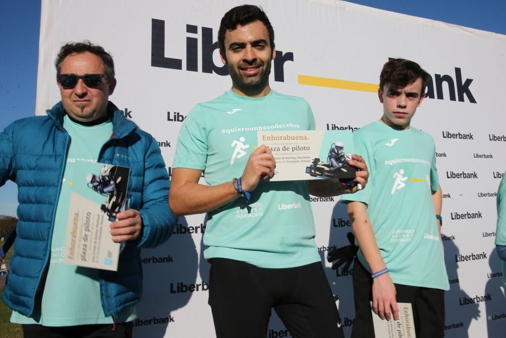 Carrera benéfica de Fernando Alonso en Llanera