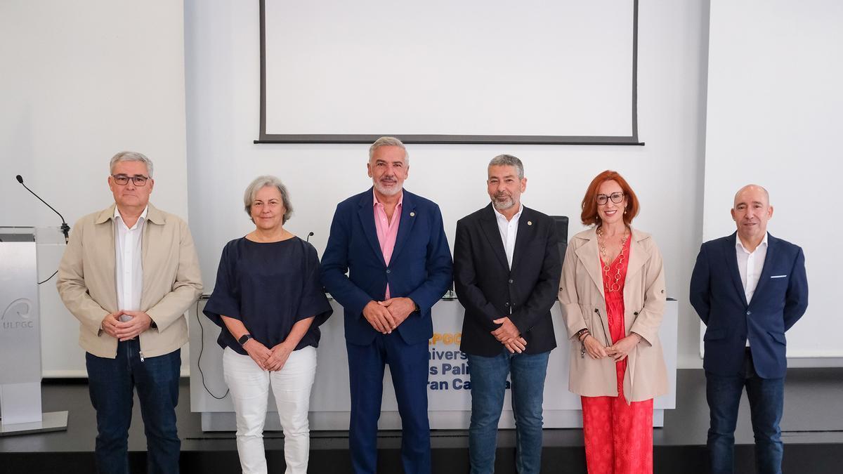 Manuel Ramírez, Sol Fortea, Lluís Serra, Luís Hernández, Victoria Ruiz y Jesús Bernardino