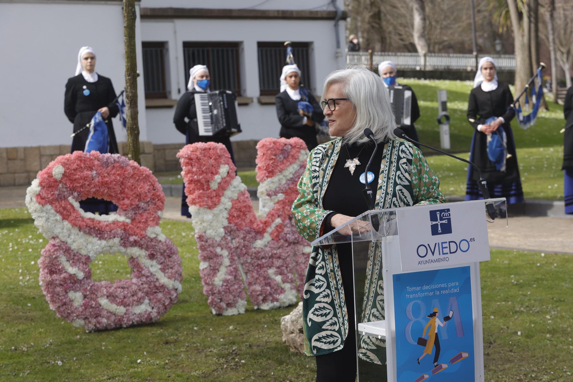 EN IMÁGENES: Así se vivió el Día de la Mujer (8M) en Oviedo