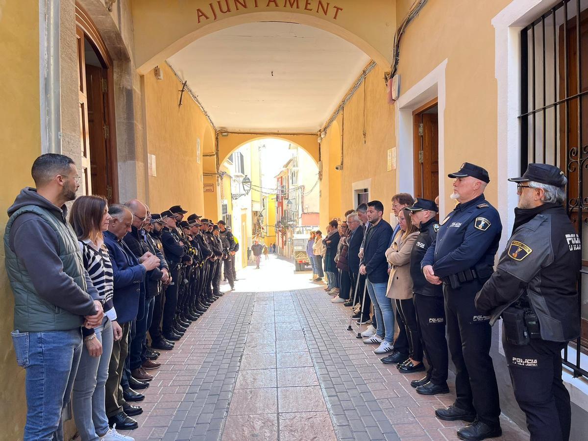 El acto convocado en la Vila Joiosa.