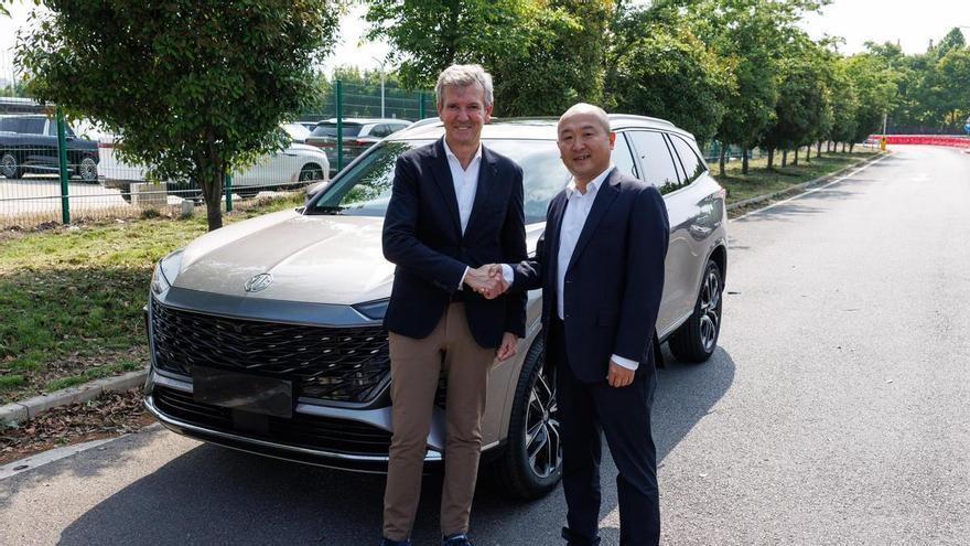 La Xunta refuerza el acercamiento a SAIC con visita a la planta de baterías del grupo chino