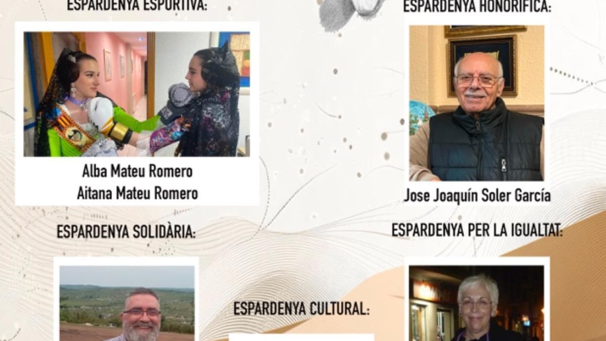 Premios Espardenya 2025 de la Falla Mont de Pietat.