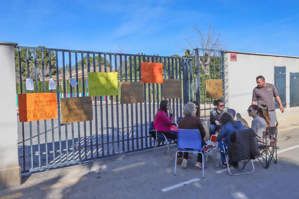 Un juzgado ha ordenado al Ayuntamiento la reapertura de la Escuela Infantil de La Murada tras el cierre municipal