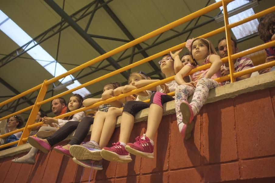 Exhibición de la Escuela de gimnasia rítmica