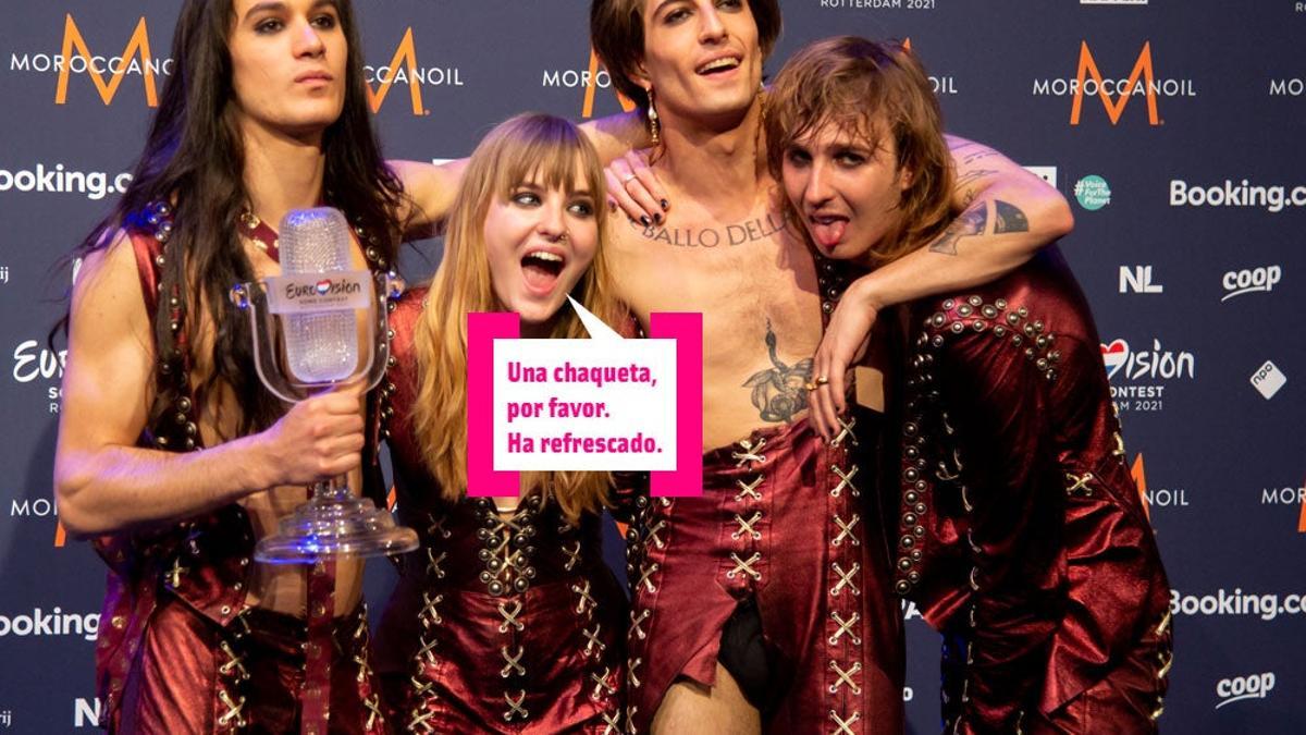 Maneskin, los ganadores de Eurovisión 2021