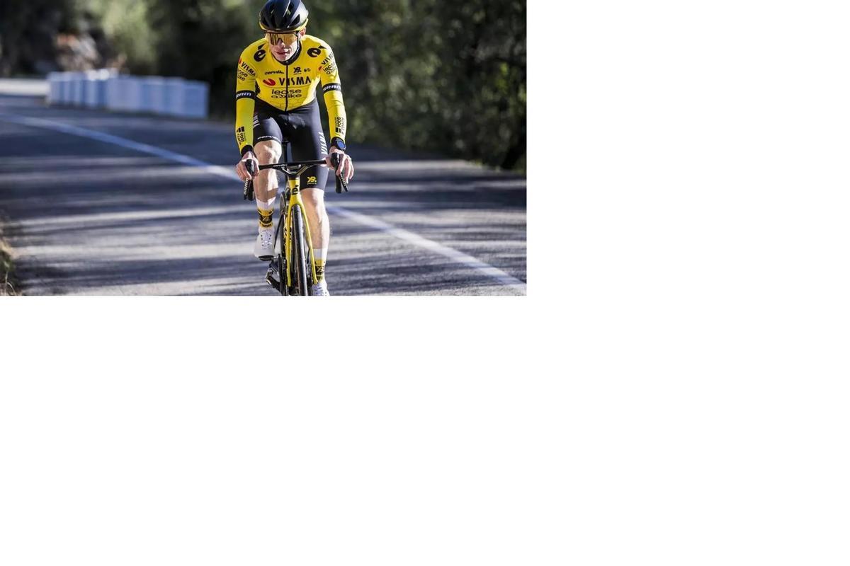 Jonas Vingegaard, en una imagen tomada este mismo mes de enero.