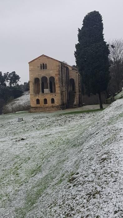 Nieve en Oviedo