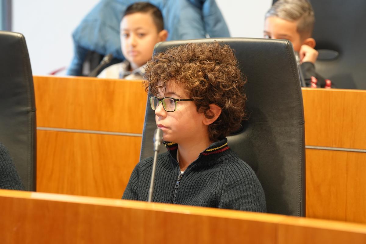 Alumnos de Ibiza llevan al pleno del Ayuntamiento sus propuestas para mejorar la ciudad