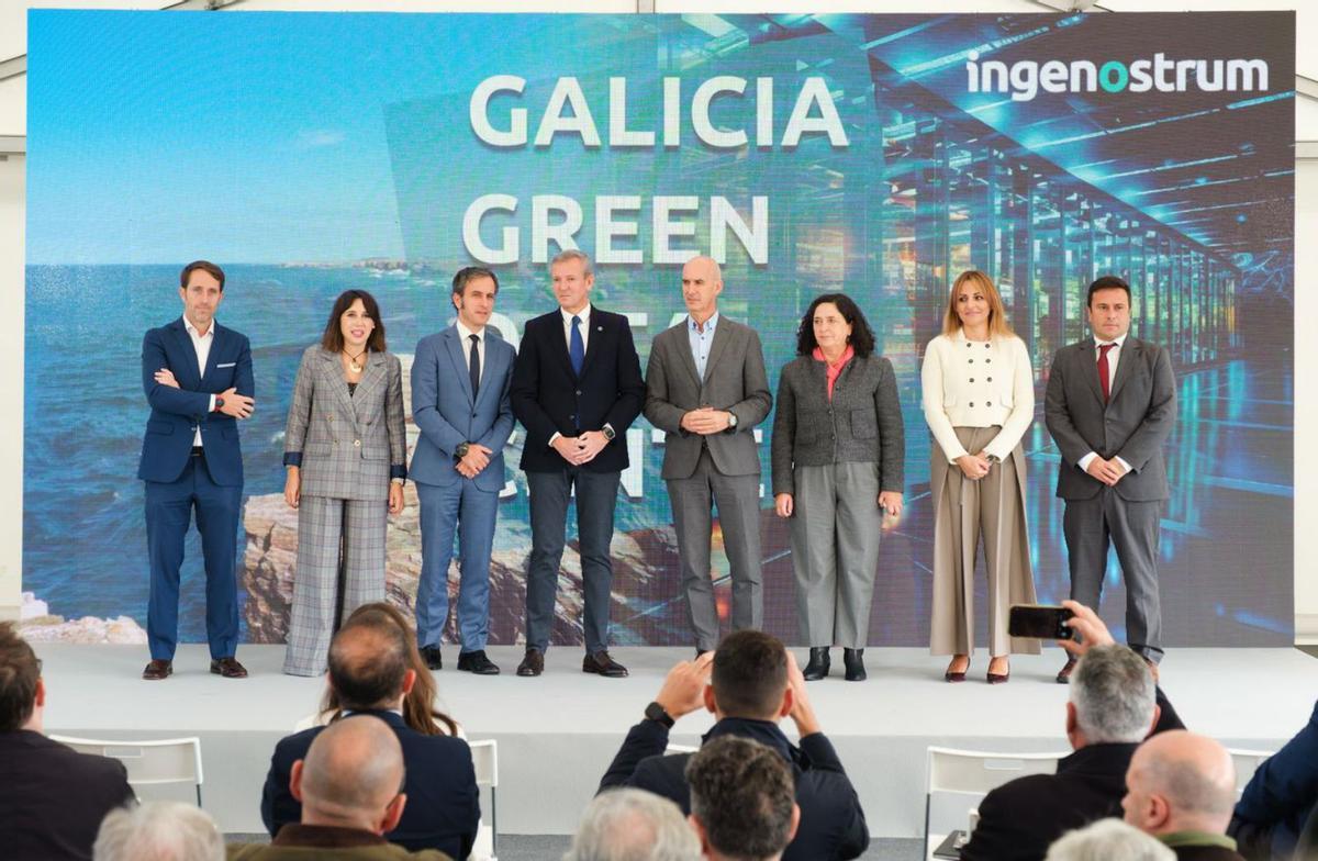Presentación del proyecto Galicia Green Data Center, en octubre del año pasado. | David Cabezón