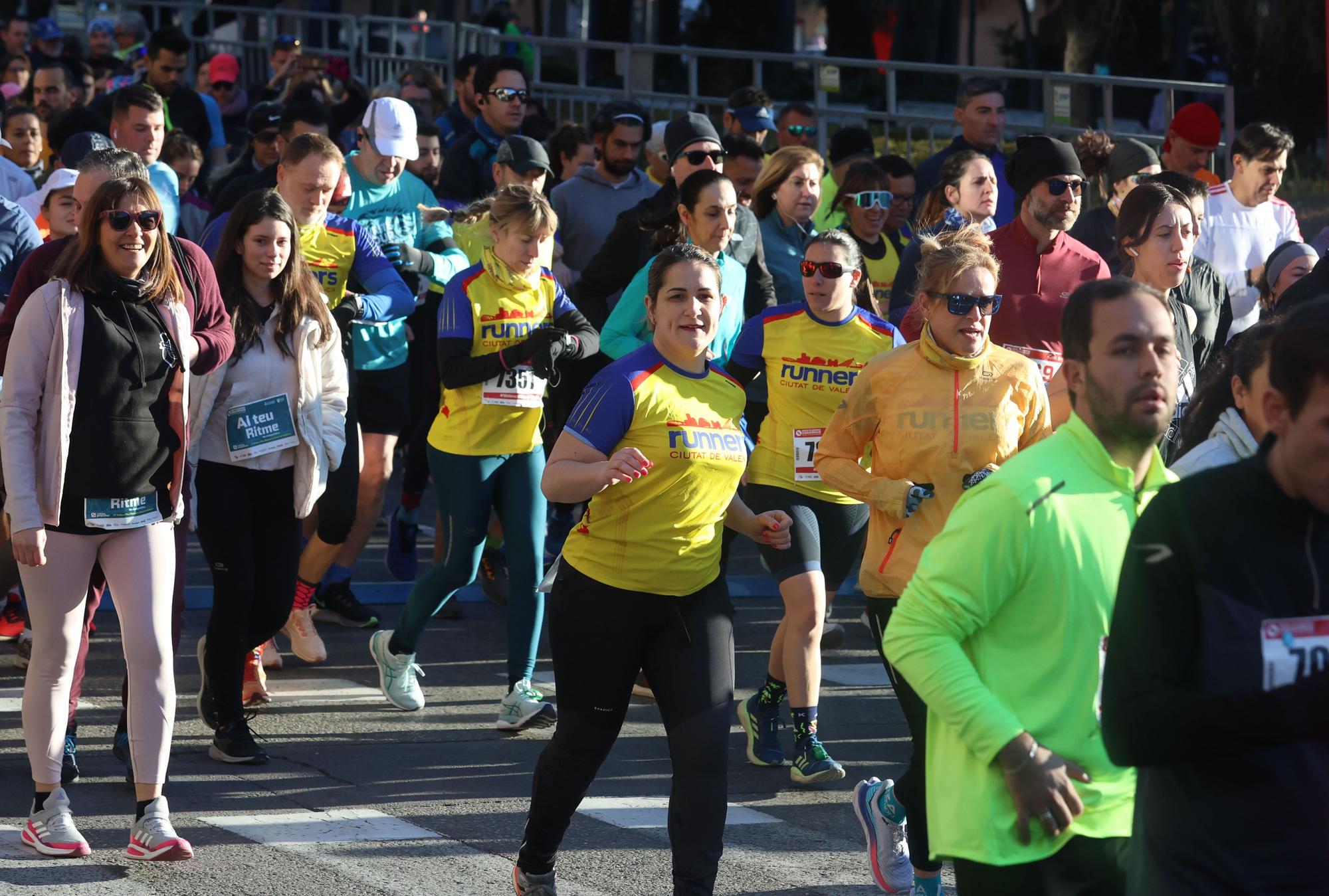 Explosión valencianista en la carrera Runners Ciudad de Valencia