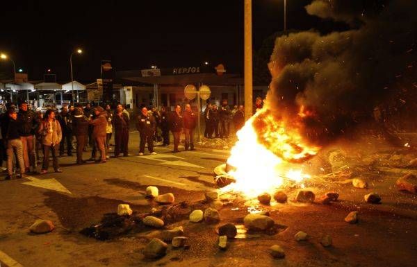 Fotogalería: Las imágenes de la huelga general en España