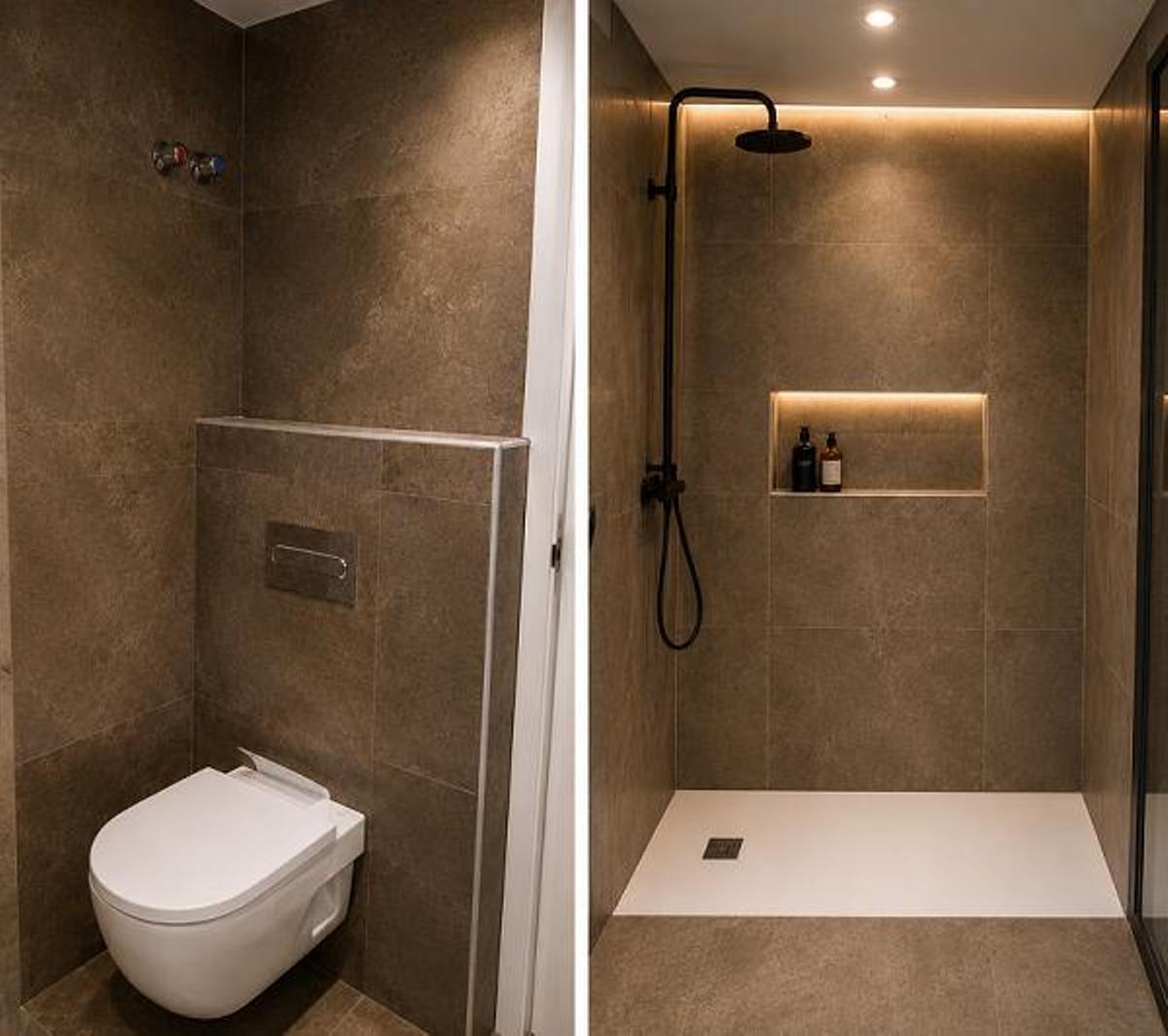 Un baño reformado.