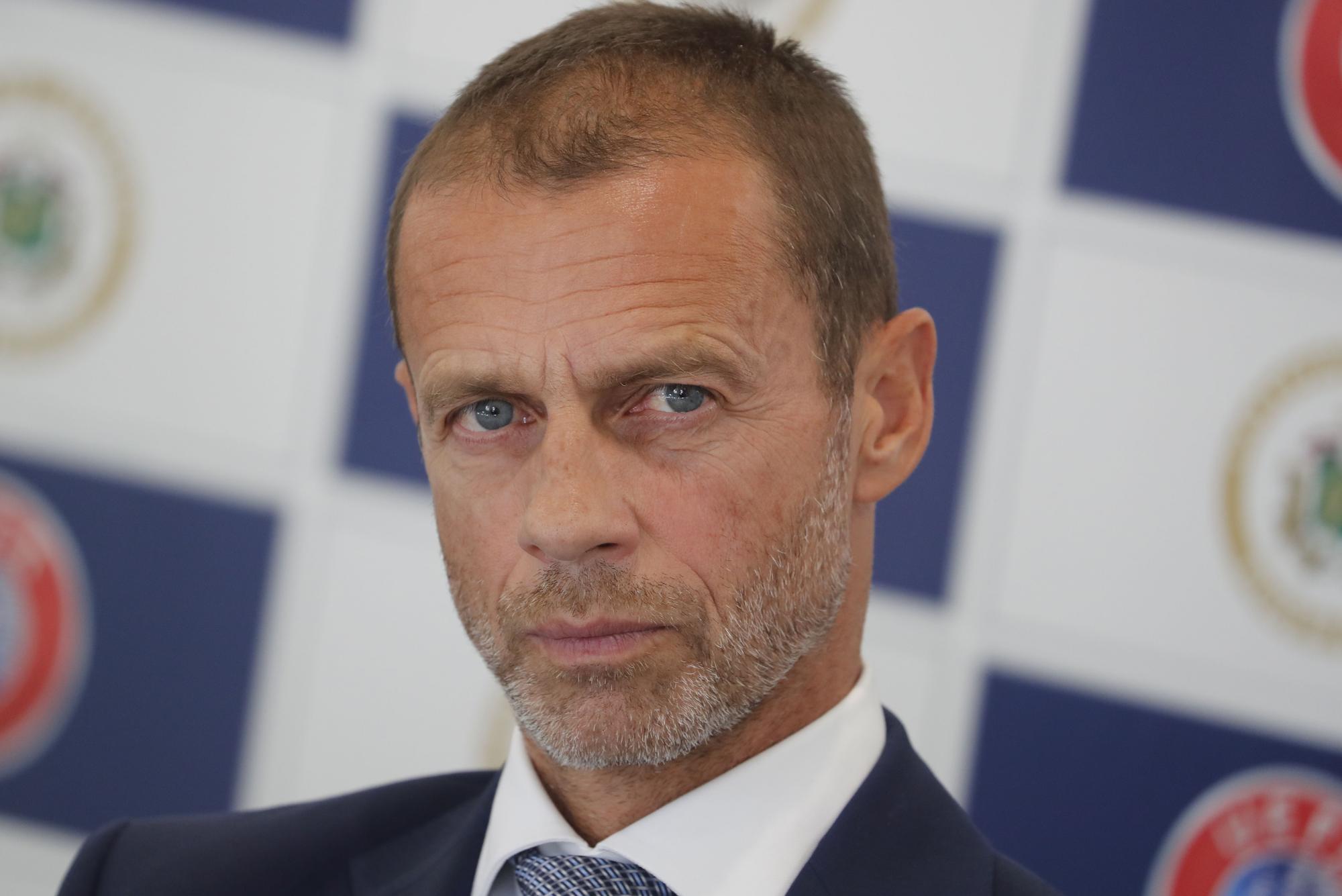 Aleksander Ceferin, presidente de la UEFA