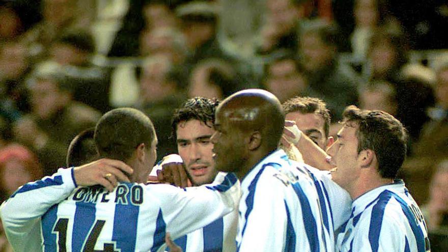 Romero, Dely y Josemi, antes y ahora en el Málaga CF.