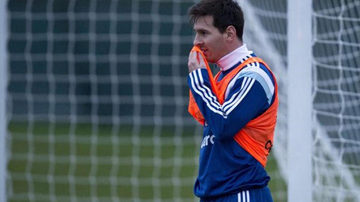 Messi abandonó la concentración de Argentina