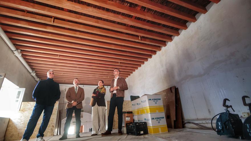 Santa Cruz recupera La Recova Vieja tras una complicada obra que ha durado tres años