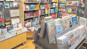 Interior de La Librería, en Madrid,