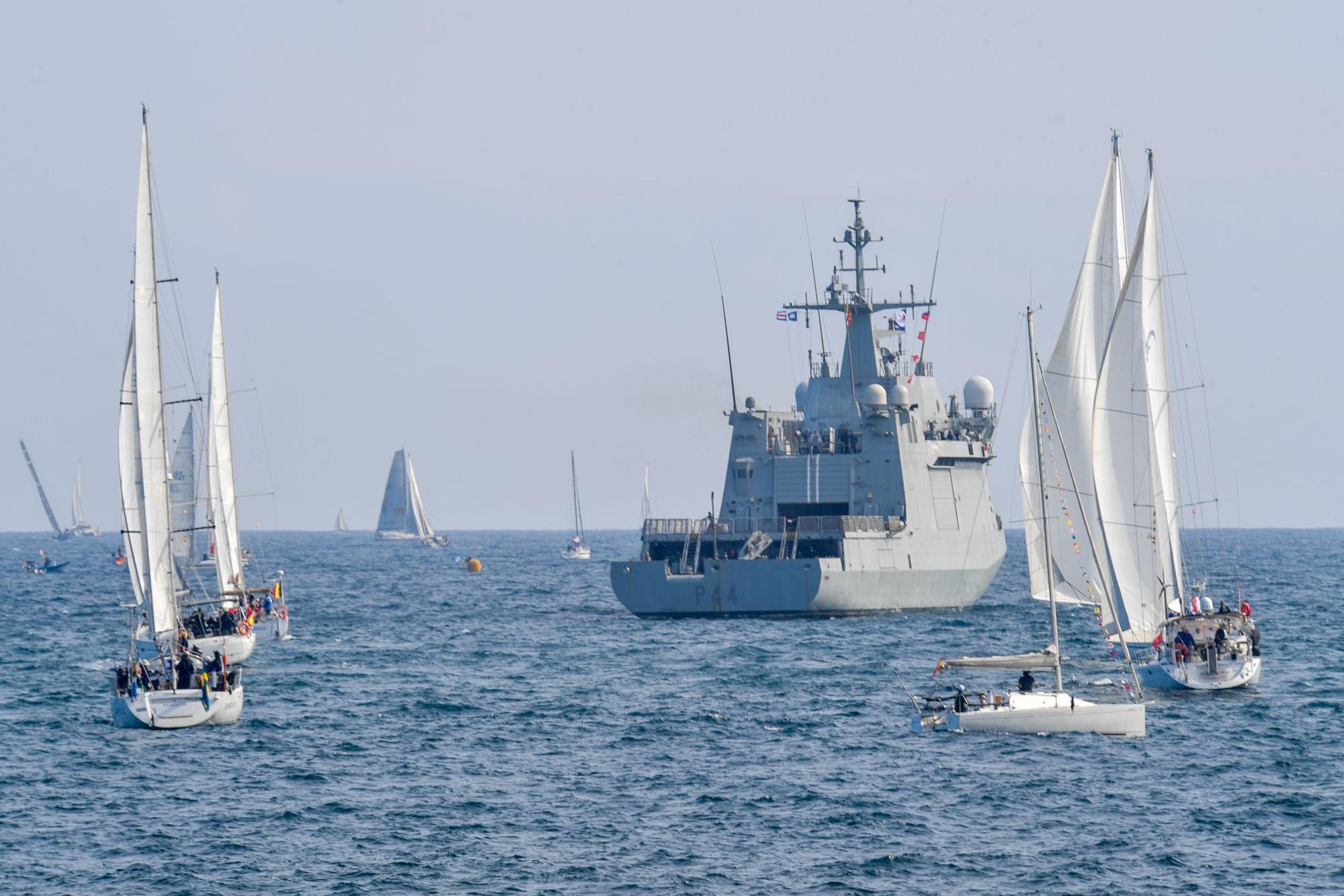 Salida de la regata ARC 2021 de Las Palmas de Gran Canaria