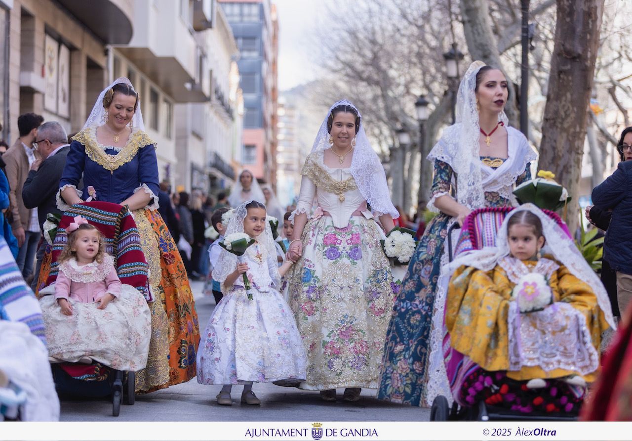 Las mejores fotos de la Ofrena a la Mare de Déu en Gandia