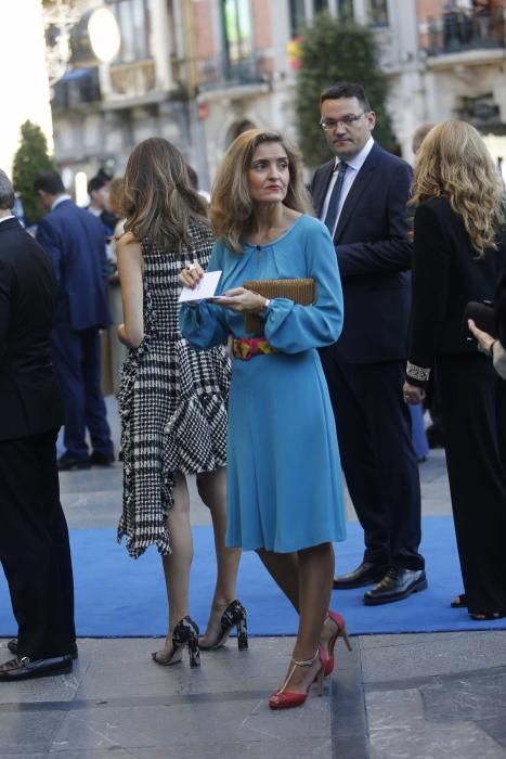 Alfombra azul de los Premios "Princesa de Asturias" 2017