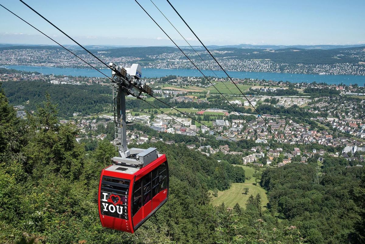 Un funicular para bajar desde Felsenegg