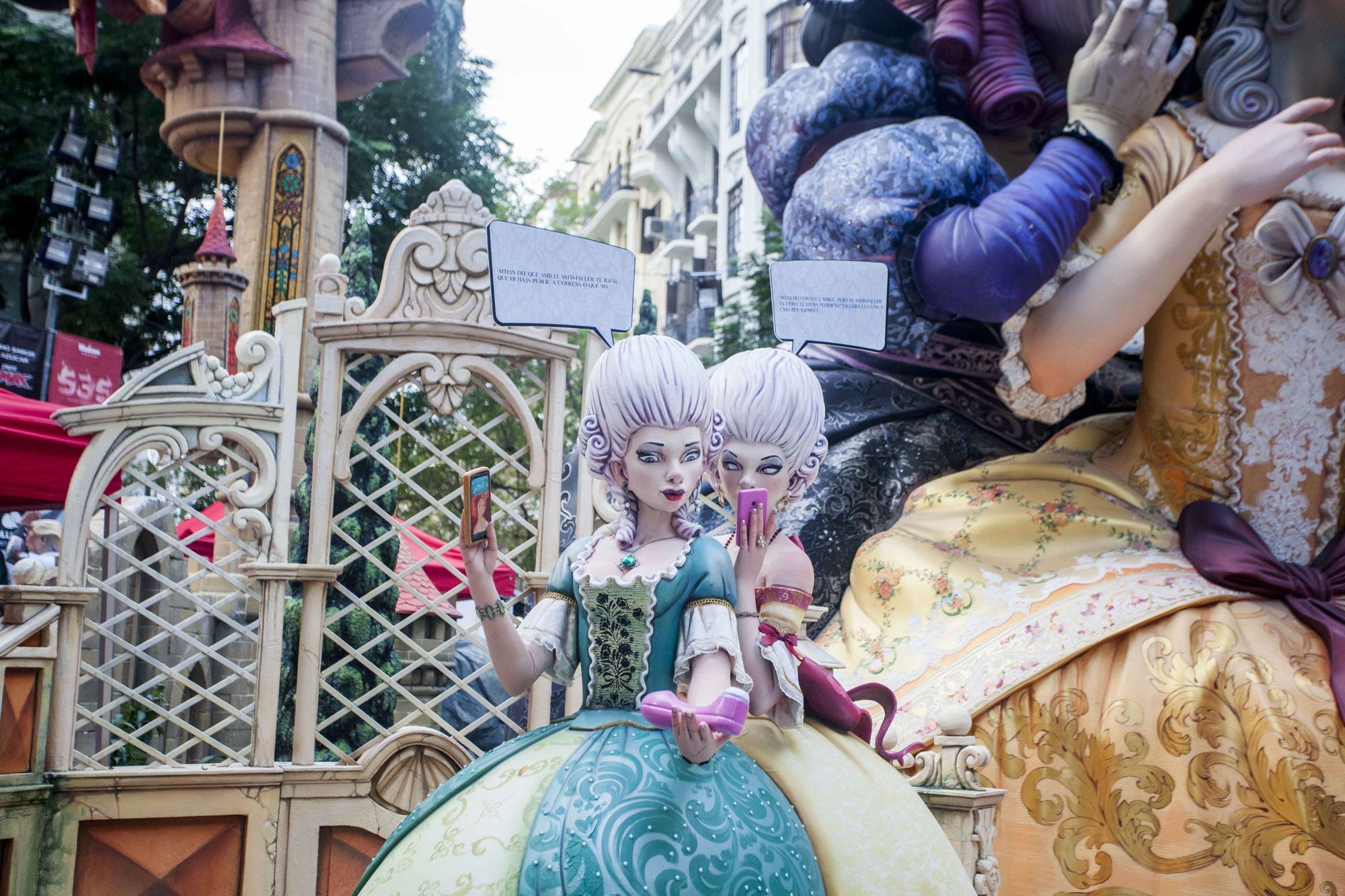 Las nueve fallas de especial y sus espectaculares escenas