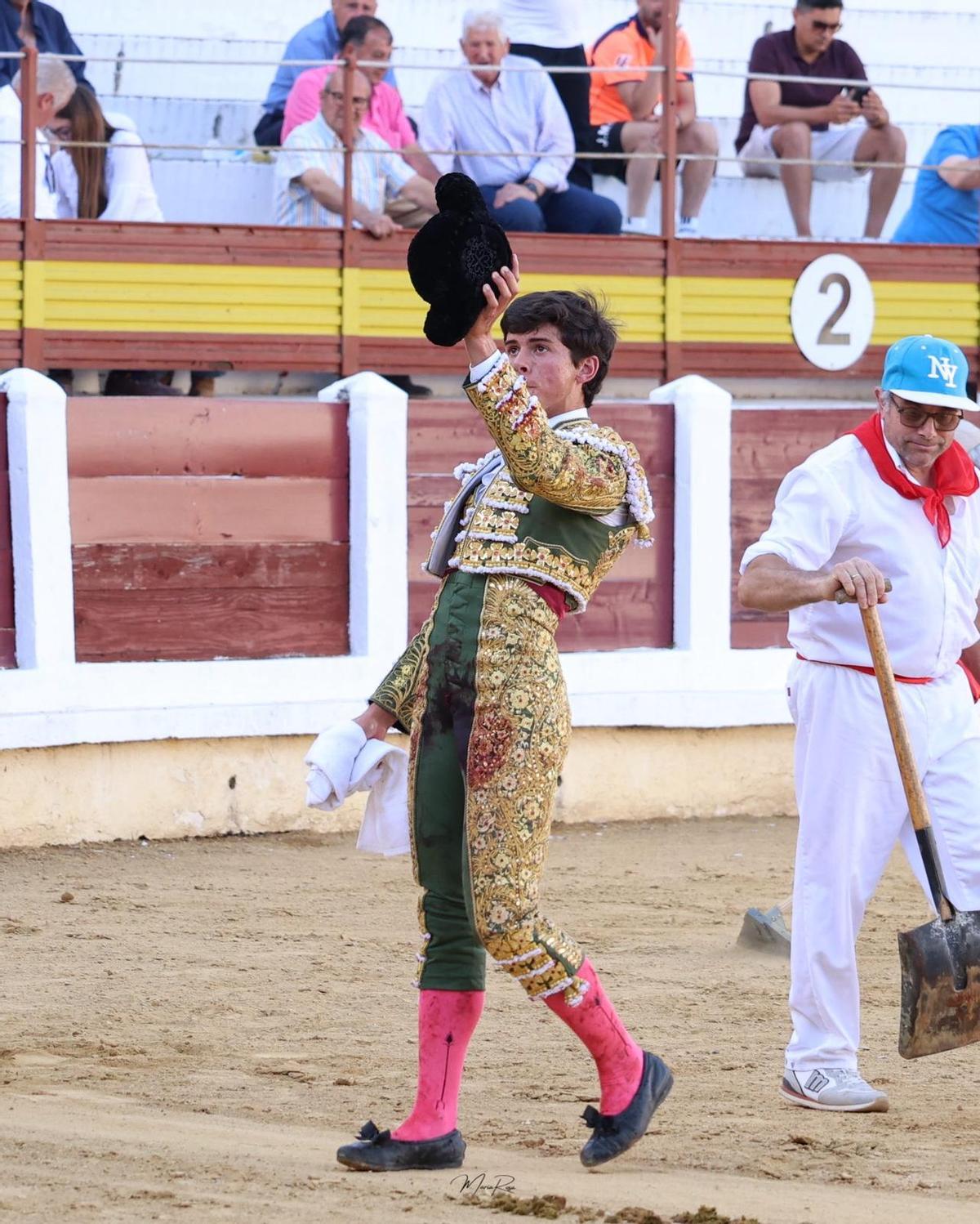 El novillero extremeño Julio Méndez.