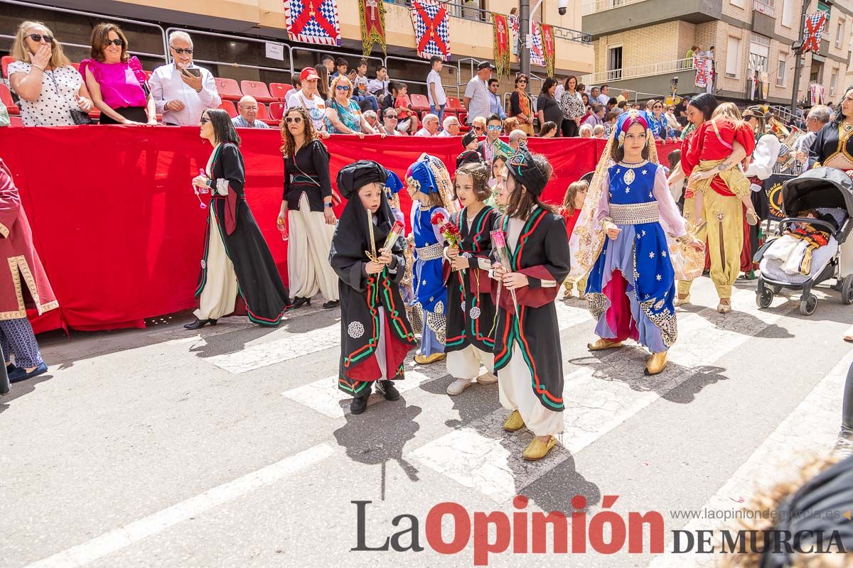 Desfile infantil del Bando Moro en las Fiestas de Caravaca