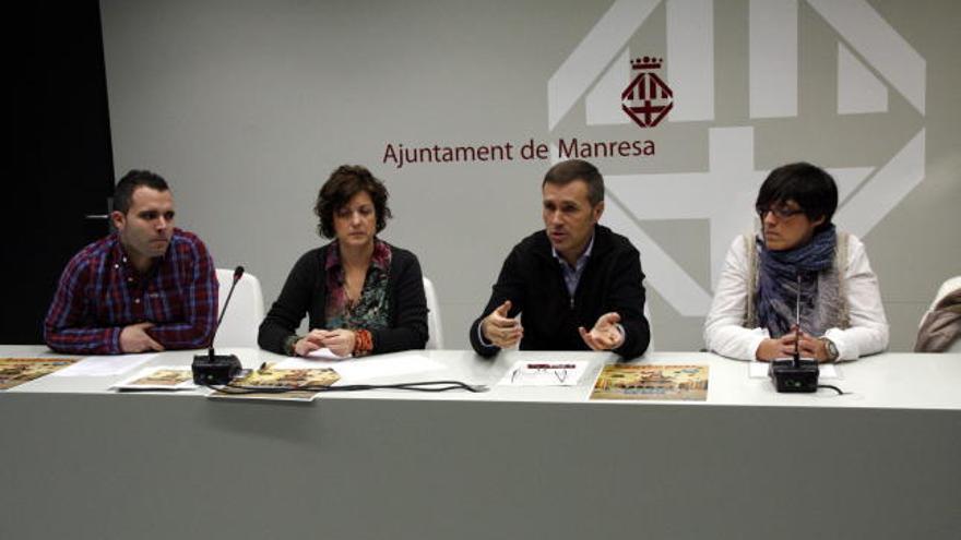 Presentació de la campanya de Nadal a l&#039;Ajuntament de Manresa.