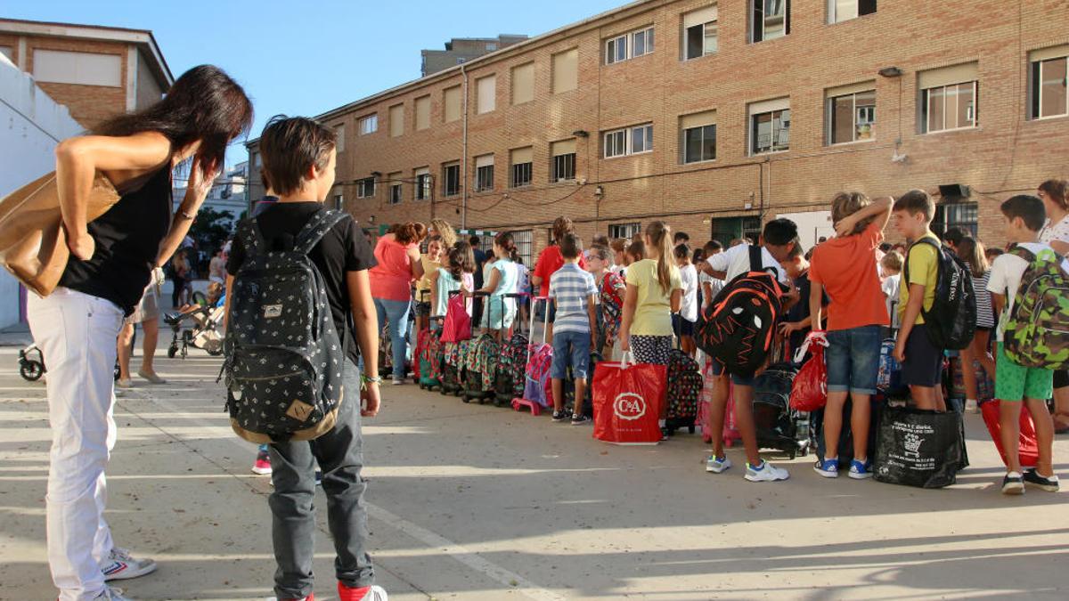 Educación inicia el 1 de marzo el plazo para solicitar plaza en el colegio.
