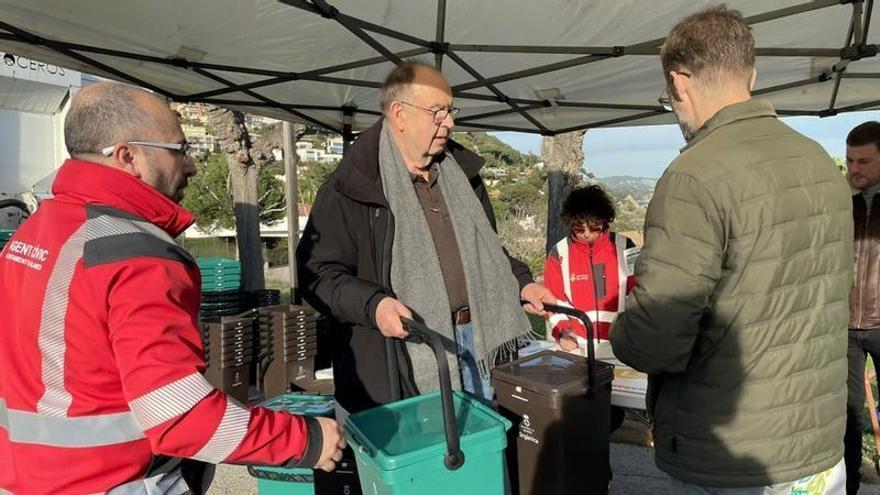Blanes implanta millores a la recollida porta a porta a 660 llars de les urbanitzacions