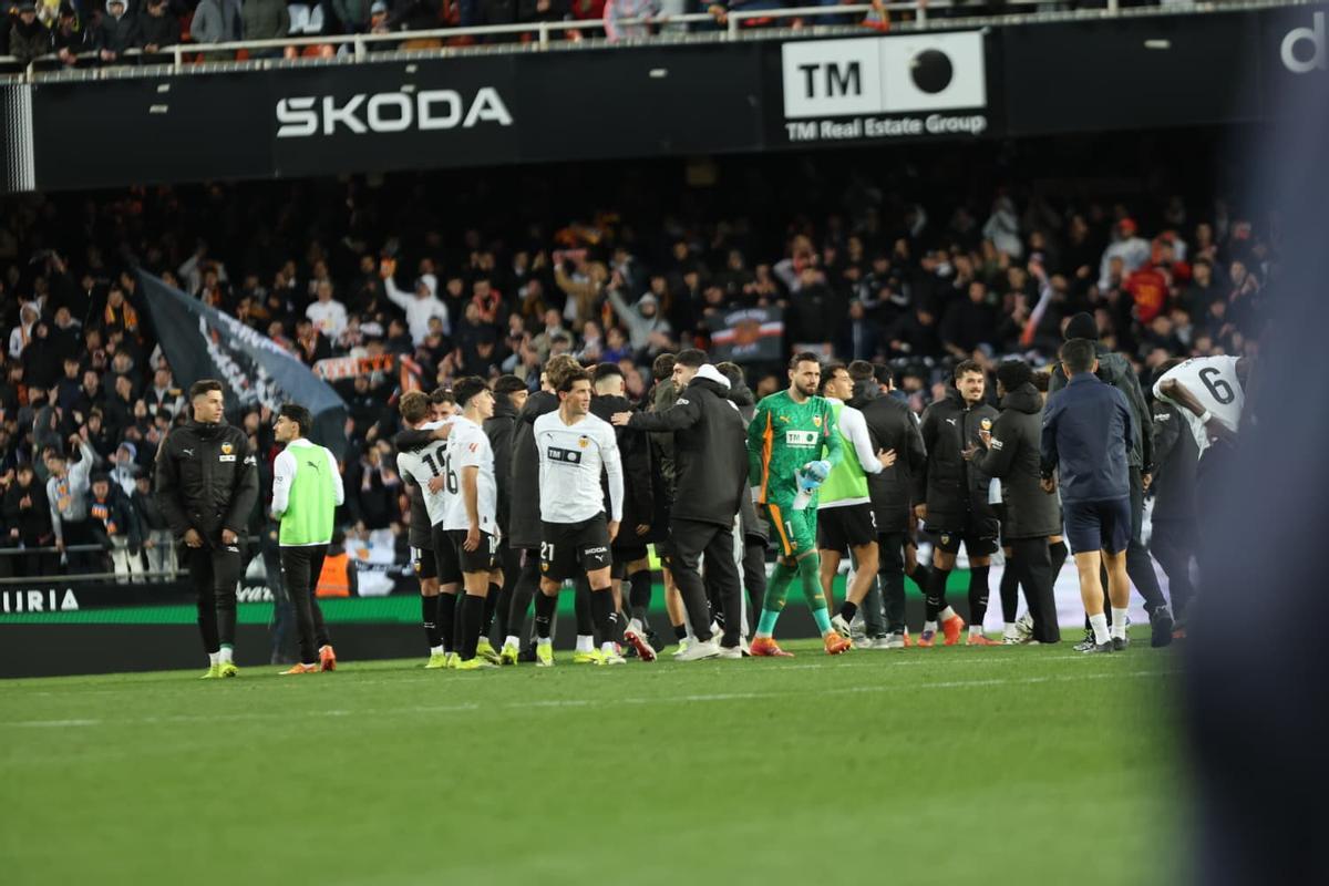 Valencia CF-Espanyol, en imágenes