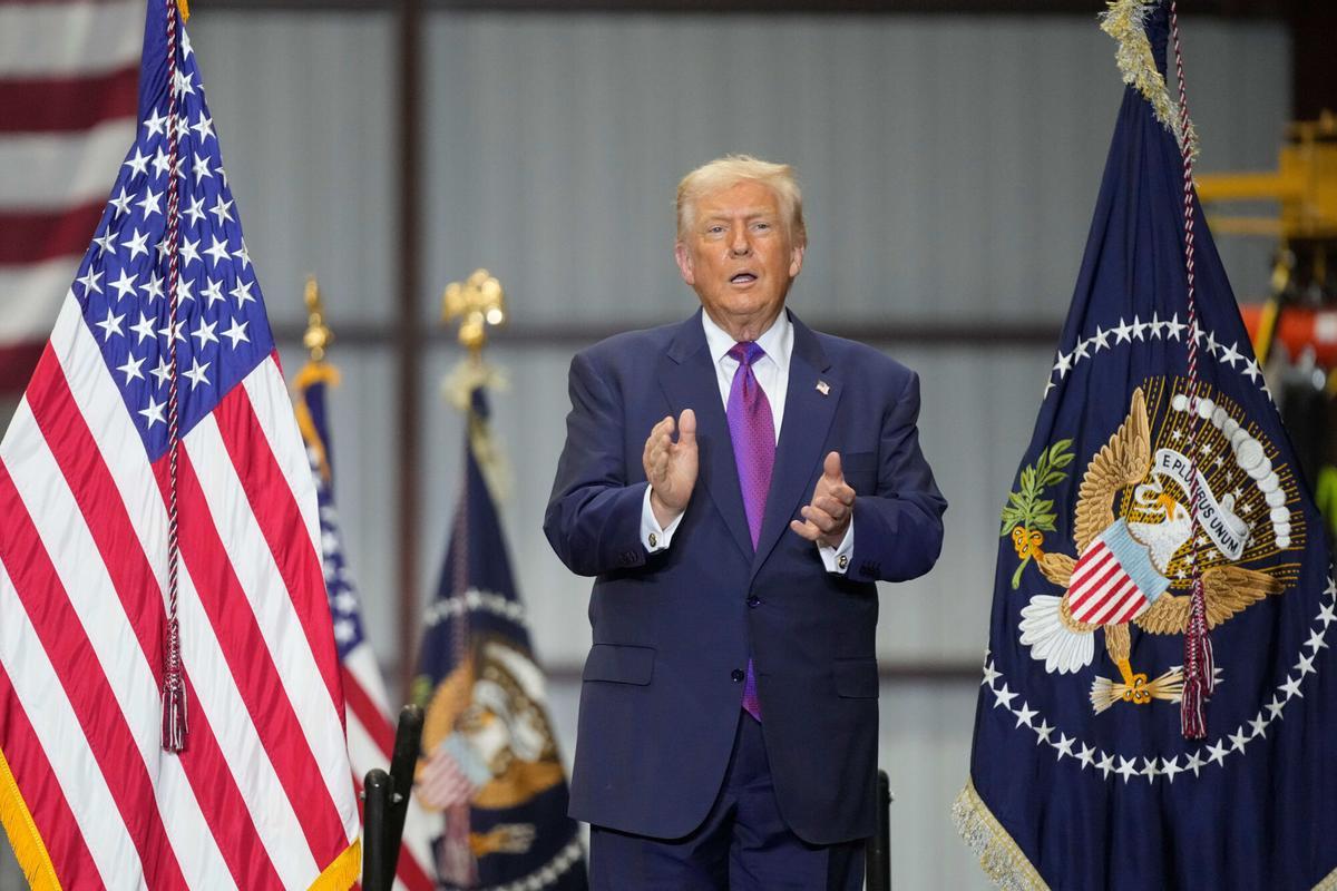 El presidente de Estados Unidos, Donald Trump.