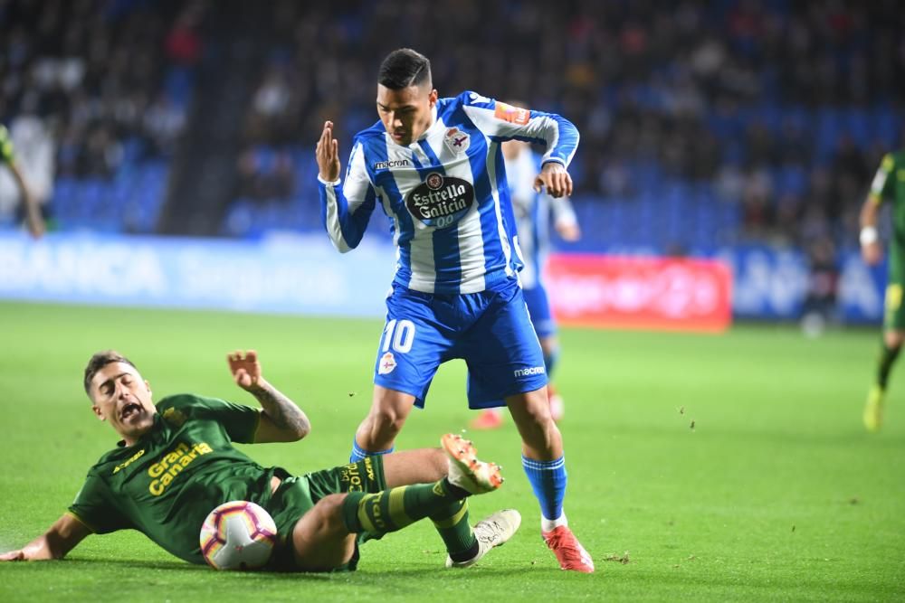 El Dépor cae ante Las Palmas en Riazor