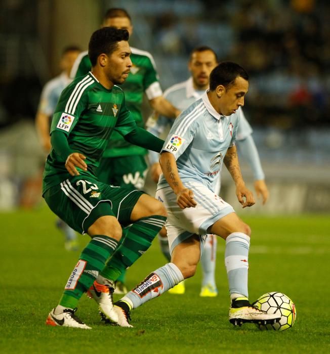 Un gol de Pablo Hernández le vale al Celta para firmar las tablas ante los verdiblancos, que se habían adelantado por medio de N''''Diaye