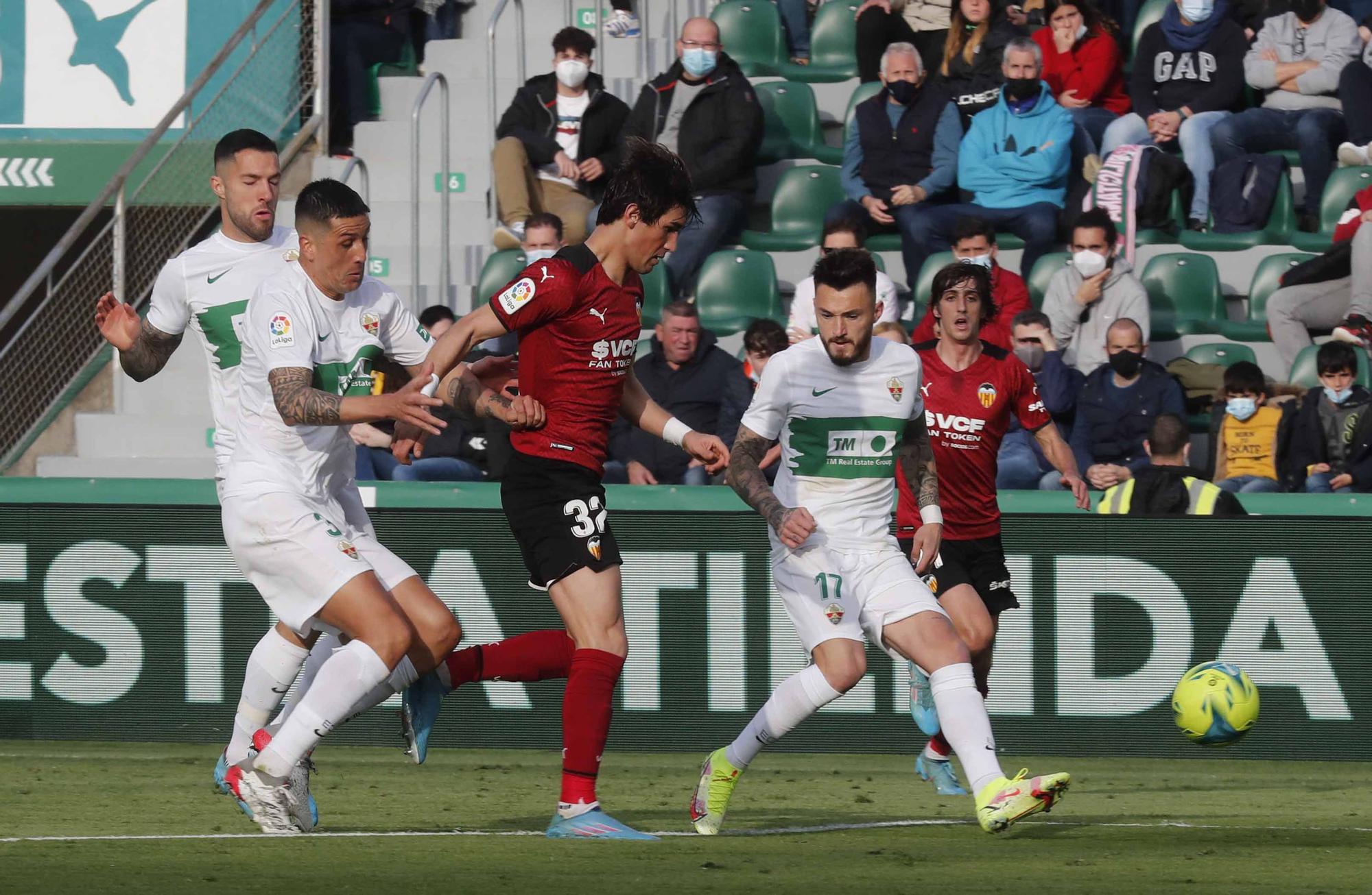 Elche - Valencia: Las mejores fotos del partido