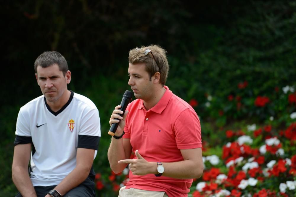 Presentación de Micael Santos con el Sporting