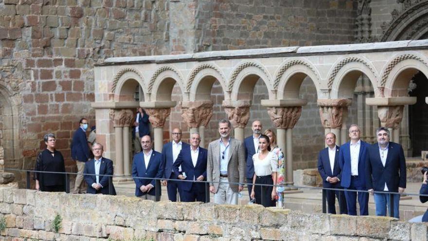 Lambán ensalza la visita de los reyes para promocionar el turismo en Aragón