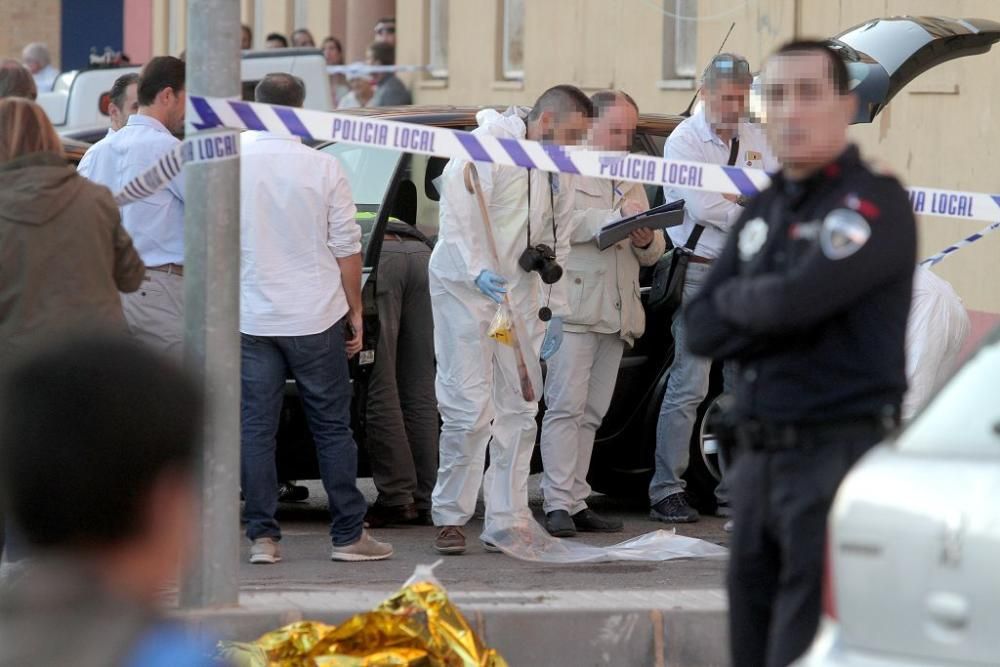 Dos muertos en un tiroteo en Las Seiscientas de Cartagena