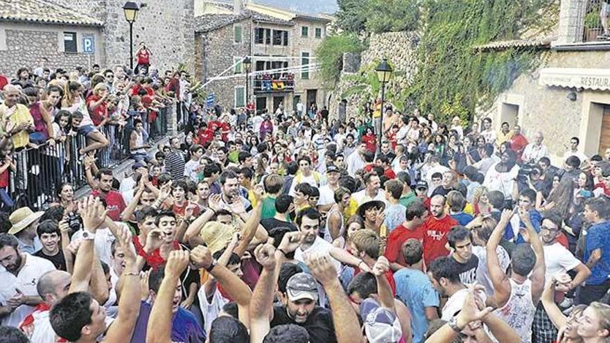 Imagen de las fiestas patronales de Fornalutx.