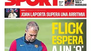 La portada de SPORT de hoy miércoles, 29 de julio de 2026