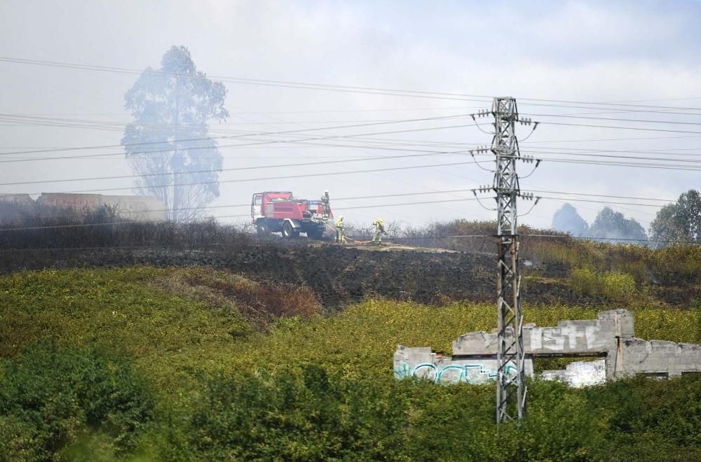 Incendio en As Rañas