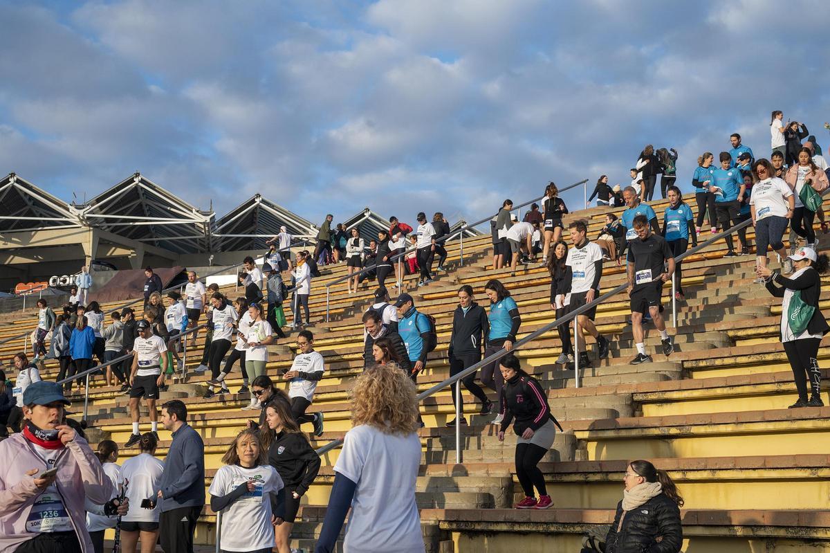 Barcelona corre contra el cáncer en el Fòrum